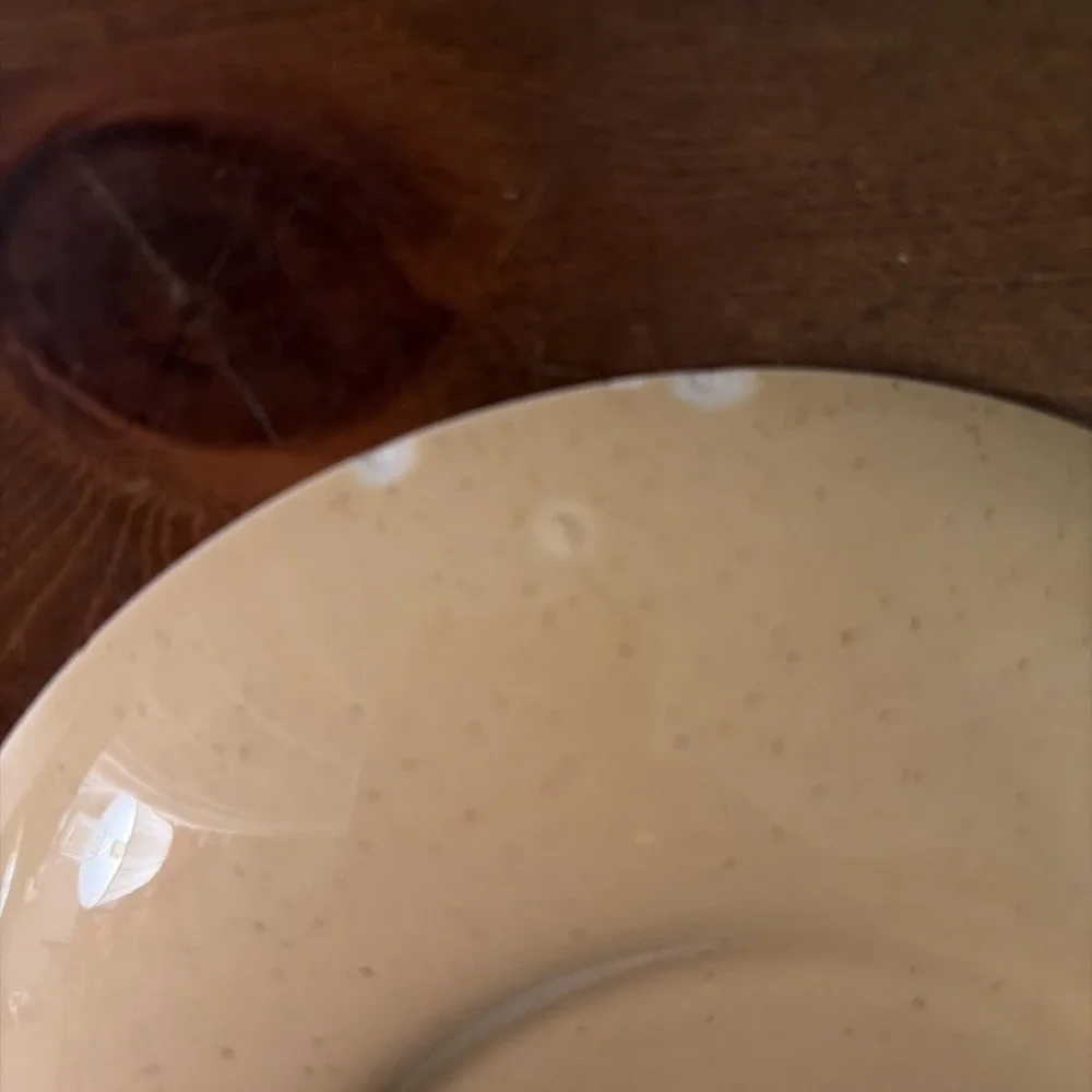 SET OF 4 VTG TAYLOR SMITH & TAYLOR REVEILLE ROOSTER SAUCERS‎